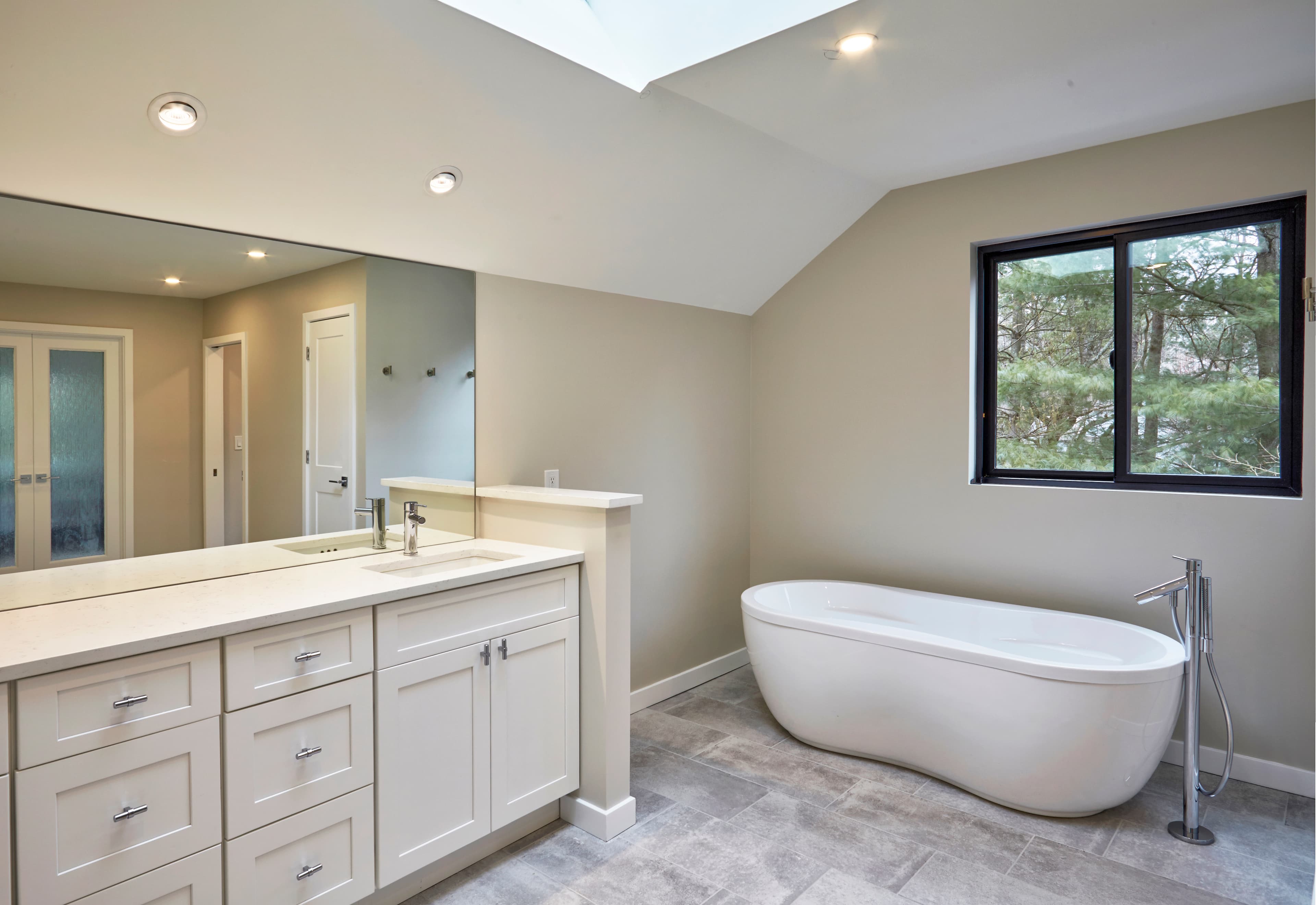 Bathroom Remodel — Freestanding Tub — NJ