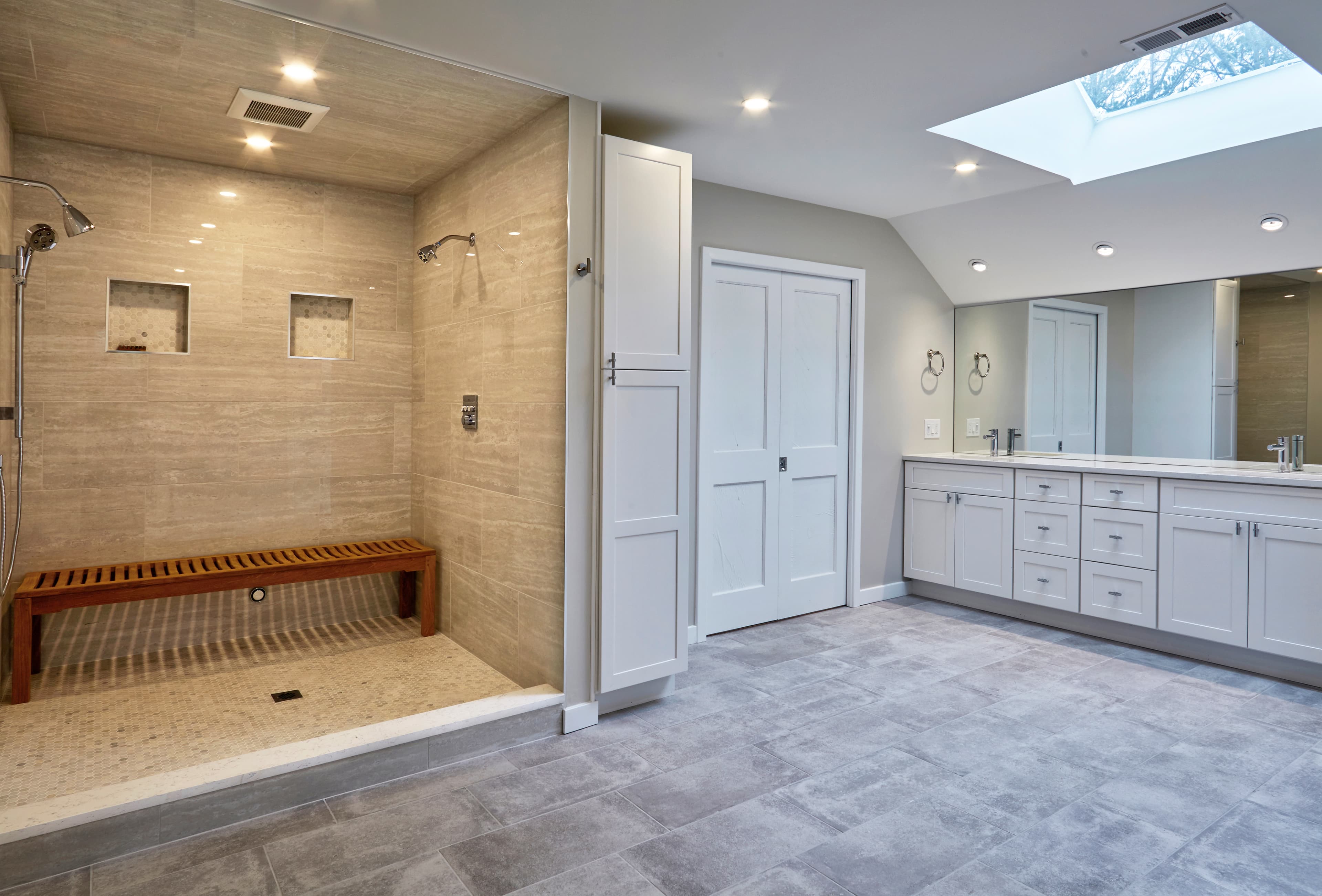 Bathroom Remodel — Walk-In Shower — NJ